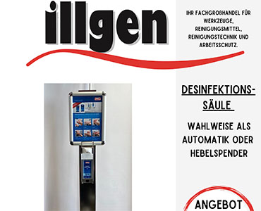 Illgen Desinfektionsmittel-Säule